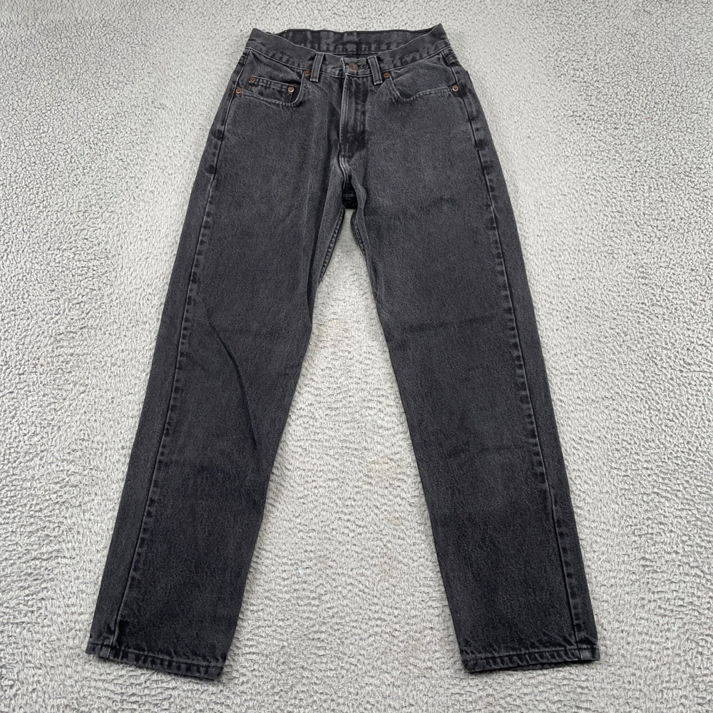 Gap Jeans Mens 28 Black Loose Fit Vintage 90s Made in USA Cotton Denim